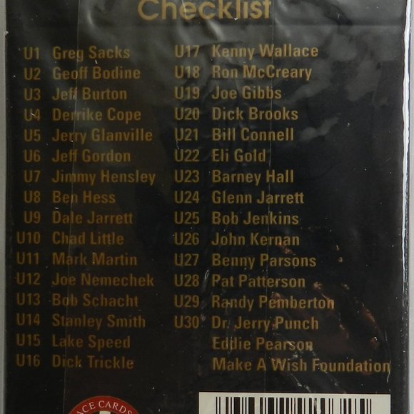 Nascar 1992 Maxx Race Cards 5th Anniversary 30 Update Set New - Picture 8 of 8